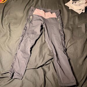 Stylish Black Bottoms with Pink Accents